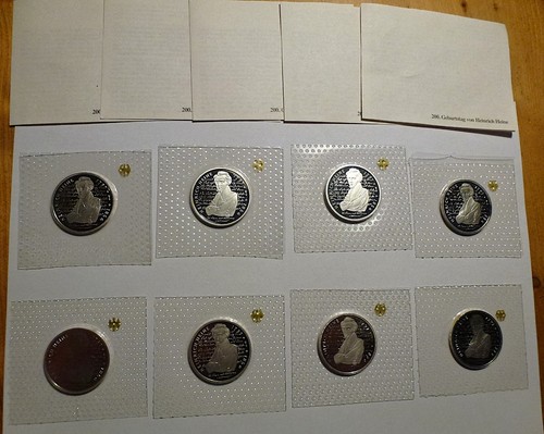 Stück dm gedenkmünze - 8, 10