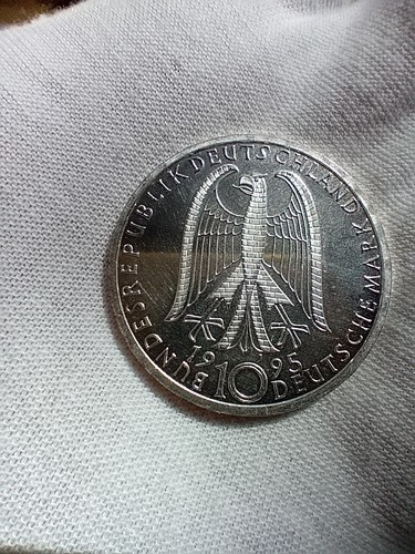 Silbermünze von 1995 - 10, dm