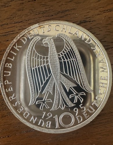 Deutsche mark gedenkmünze - 10,